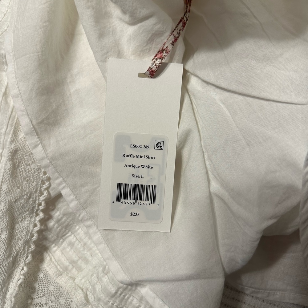 LoveShackFancy Ruffle Mini Skirt - Picture 4 of 8